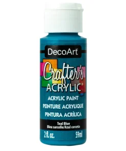 Crafter’s Acrylic All-Purpose Paint 2oz- Teal Blue
