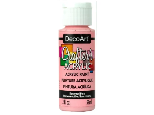 Crafter’s Acrylic All-Purpose Paint 2oz- Dogwood Pink