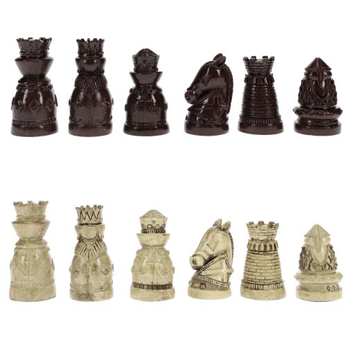 CHESS SET, MEDIEVAL 15" - Image 10