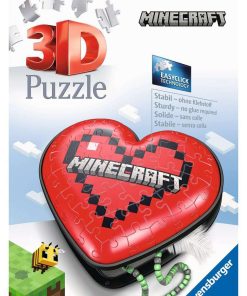 Minecraft Heart 3D Puzzle 54pc