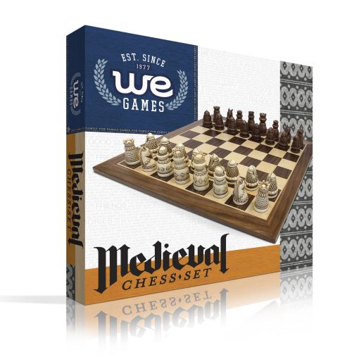 CHESS SET, MEDIEVAL 15" - Image 2