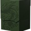 DRAGON SHIELD DECK SHELL FOREST GREEN/BLACK REVISED