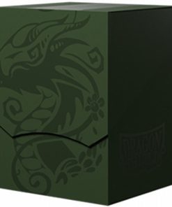 DRAGON SHIELD DECK SHELL FOREST GREEN/BLACK REVISED