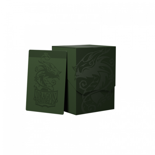 DRAGON SHIELD DECK SHELL FOREST GREEN/BLACK REVISED - Image 2