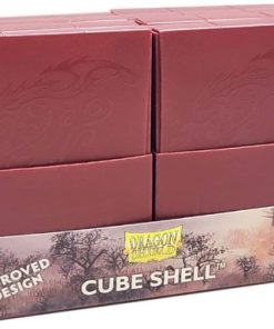 DRAGON SHIELD CUBE SHELL BLOOD RED