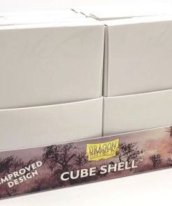 DRAGON SHIELD CUBE SHELL ASHEN WHITE