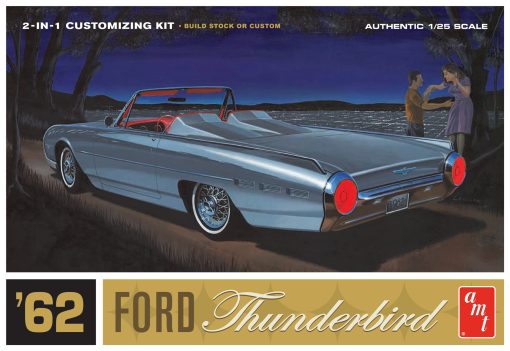 AMT 1962 FORD THUNDERBIRD 1/25 Scale