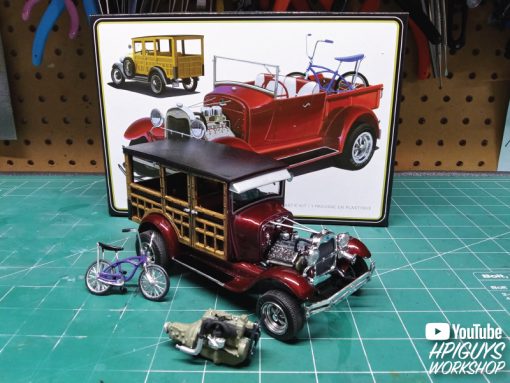 AMT 1929 FORD WOODY PICKUP 1:25 SCALE MODEL KIT - Image 2