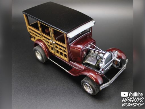 AMT 1929 FORD WOODY PICKUP 1:25 SCALE MODEL KIT - Image 3