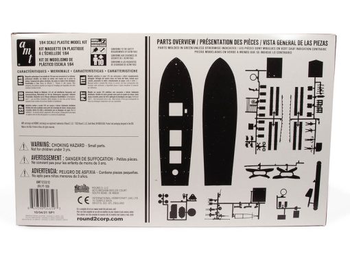 AMT JOHN F. KENNEDY PT-109 1:64 SCALE MODEL KIT - Image 2