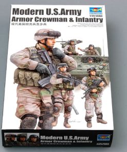 Modern U.S. Army Armor Crewman & Infantry 1/35 Scale