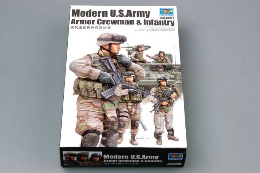 Modern U.S. Army Armor Crewman & Infantry 1/35 Scale