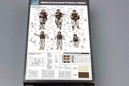 Modern U.S. Army Armor Crewman & Infantry 1/35 Scale - Image 2