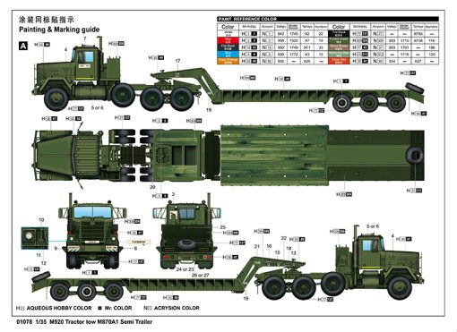 M920 Tractor tow M870A1 Semi Trailer - Image 3