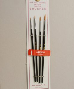 Style 155 4PS Taklon Detail 4 Piece Set