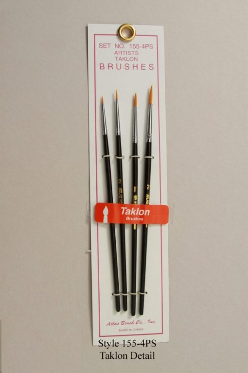 Style 155 4PS Taklon Detail 4 Piece Set