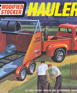 AMT 1953 FORD PICKUP “MODIFIED STOCKER HAULER” GULF 1:25 SCALE MODEL KIT