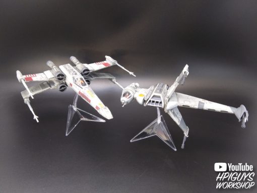 MPC STAR WARS: RETURN OF THE JEDI B-WING FIGHTER (SNAP) 1/144 SCALE - Image 2