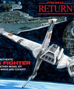 MPC STAR WARS: RETURN OF THE JEDI B-WING FIGHTER (SNAP) 1/144 SCALE