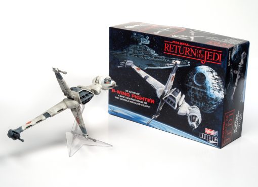 MPC STAR WARS: RETURN OF THE JEDI B-WING FIGHTER (SNAP) 1/144 SCALE - Image 4