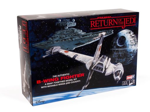 MPC STAR WARS: RETURN OF THE JEDI B-WING FIGHTER (SNAP) 1/144 SCALE - Image 11