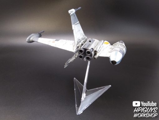 MPC STAR WARS: RETURN OF THE JEDI B-WING FIGHTER (SNAP) 1/144 SCALE - Image 6