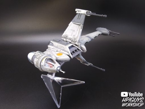 MPC STAR WARS: RETURN OF THE JEDI B-WING FIGHTER (SNAP) 1/144 SCALE - Image 7