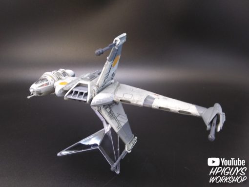 MPC STAR WARS: RETURN OF THE JEDI B-WING FIGHTER (SNAP) 1/144 SCALE - Image 8