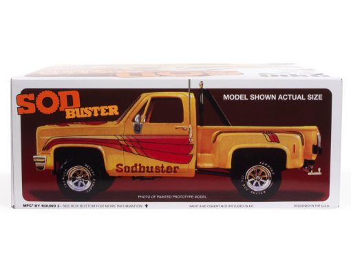 MPC 1981 CHEVY STEPSIDE PICKUP SOD BUSTER 1/25 SCALE - Image 4