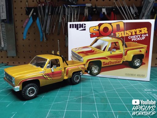 MPC 1981 CHEVY STEPSIDE PICKUP SOD BUSTER 1/25 SCALE - Image 13