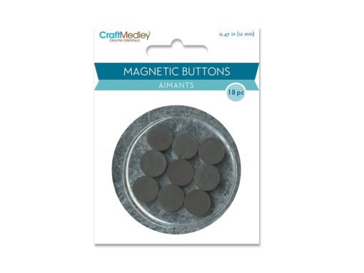 Magnetic Buttons: 12mm 18pcs/pk - Image 3