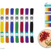 Needlecrafters: 8m Cotton Embroidery Floss 8 Hanks Basics Asst