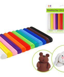 Krafty Kids: Modelling Clay Tubes x12 Asst 150g