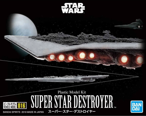 Bandai Star Wars Vehicle Model 016 Super Star Destroyer