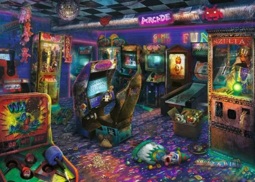 Abandoned Series: Forgotten Arcade - 1000 Pieces Puzzle - Image 2