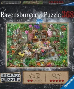 The Cursed Green House - 368 Pieces Puzzle