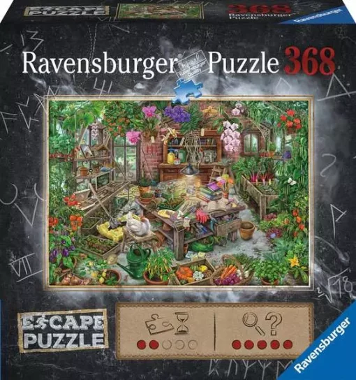 The Cursed Green House - 368 Pieces Puzzle