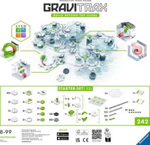 GraviTrax Starter-Set XXL - Marble run for kids and adults - Image 2