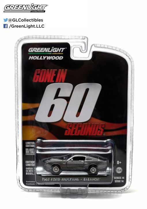 1/64 "Eleanor" - 1967 Custom Ford Mustang - Gone in Sixty Seconds (2000)  - Greenlight Collectibles - Image 2