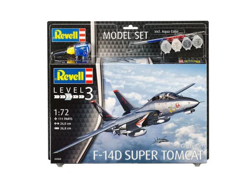 1/72 Model Set F-14D Super Tomcat