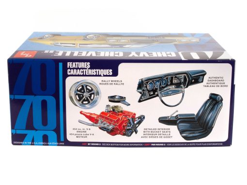 AMT 1970 Chevy Chevelle SS 1:25 Scale Model Kit - Image 2