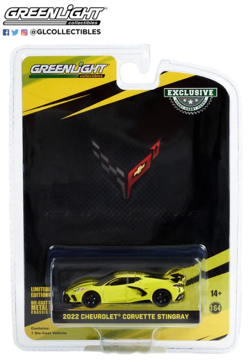 1/64 2022 Chevrolet Corvette C8 Stingray Coupe - Greenlight Collectibles - Image 2