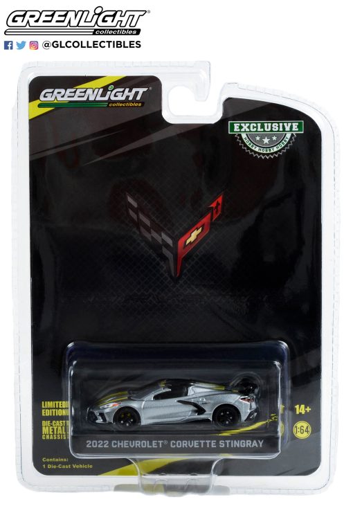 1/64 2022 Chevrolet Corvette C8 Stingray Coupe - Greenlight Collectibles - Image 2