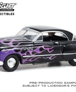 1/64 Flames The Series - 1949 Buick Roadmaster Hardtop - Black with Flames - Greenlight Collectibles