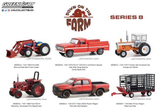 1/64 Down on the Farm Series 8 - Greenlight Collectibles