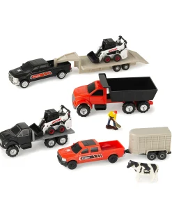 1/64 Bobcat 5 Piece Construction & Farming Sets