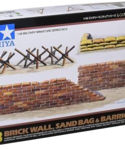 Tamiya 1/48 Brick Wall/Sand Bag/Barricade