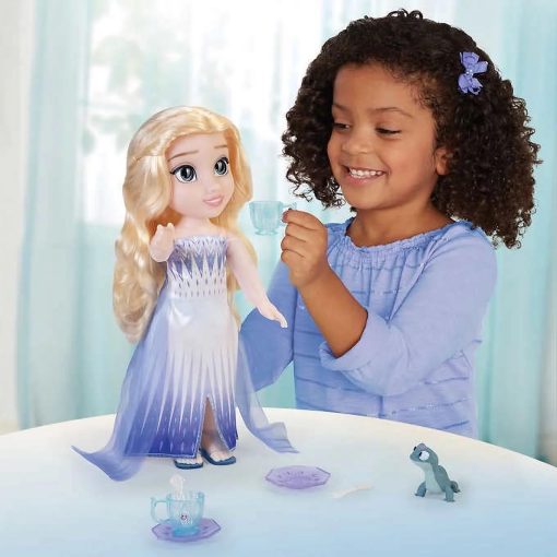 Disney Princess Doll Tea Time with Elsa & Bruni - Image 3
