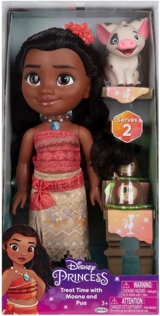Disney Princess Doll Tea Time Moana and Pua