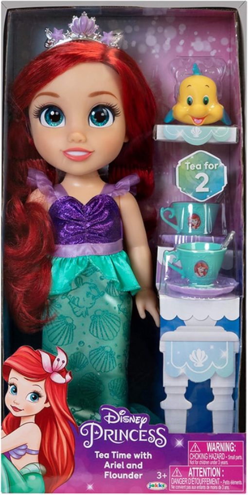 Disney Princess Doll Tea Time with Ariel and Flounder